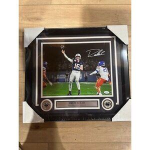 Drew Allar signed autographed Penn State Nittany Lions 11x14 Photo Framed JSA